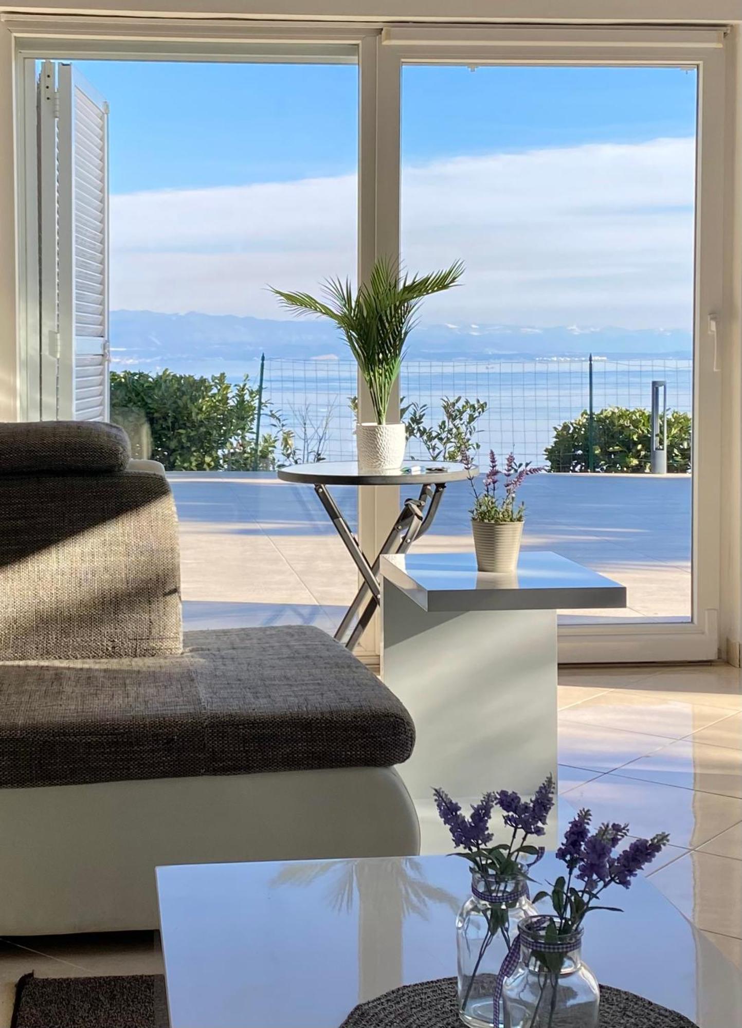 Luxury Villa Eternity - Marvelous Sea View - Box Spring Beds - Opatija-Poljane Экстерьер фото
