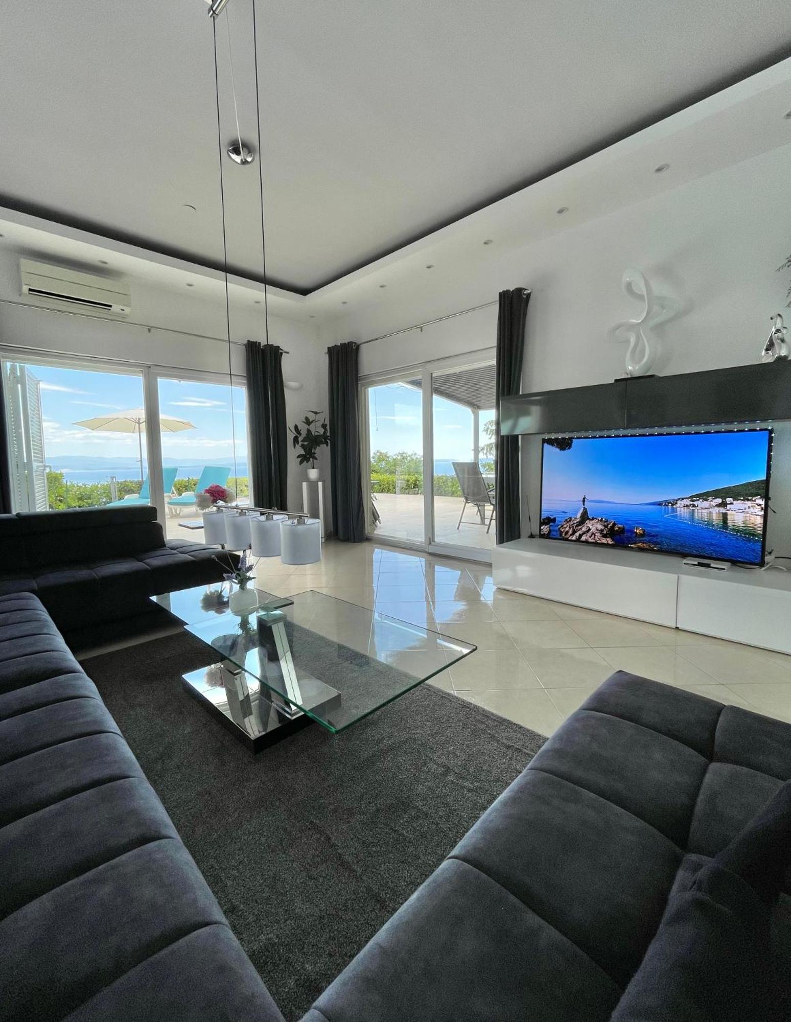 Luxury Villa Eternity - Marvelous Sea View - Box Spring Beds - Opatija-Poljane Экстерьер фото