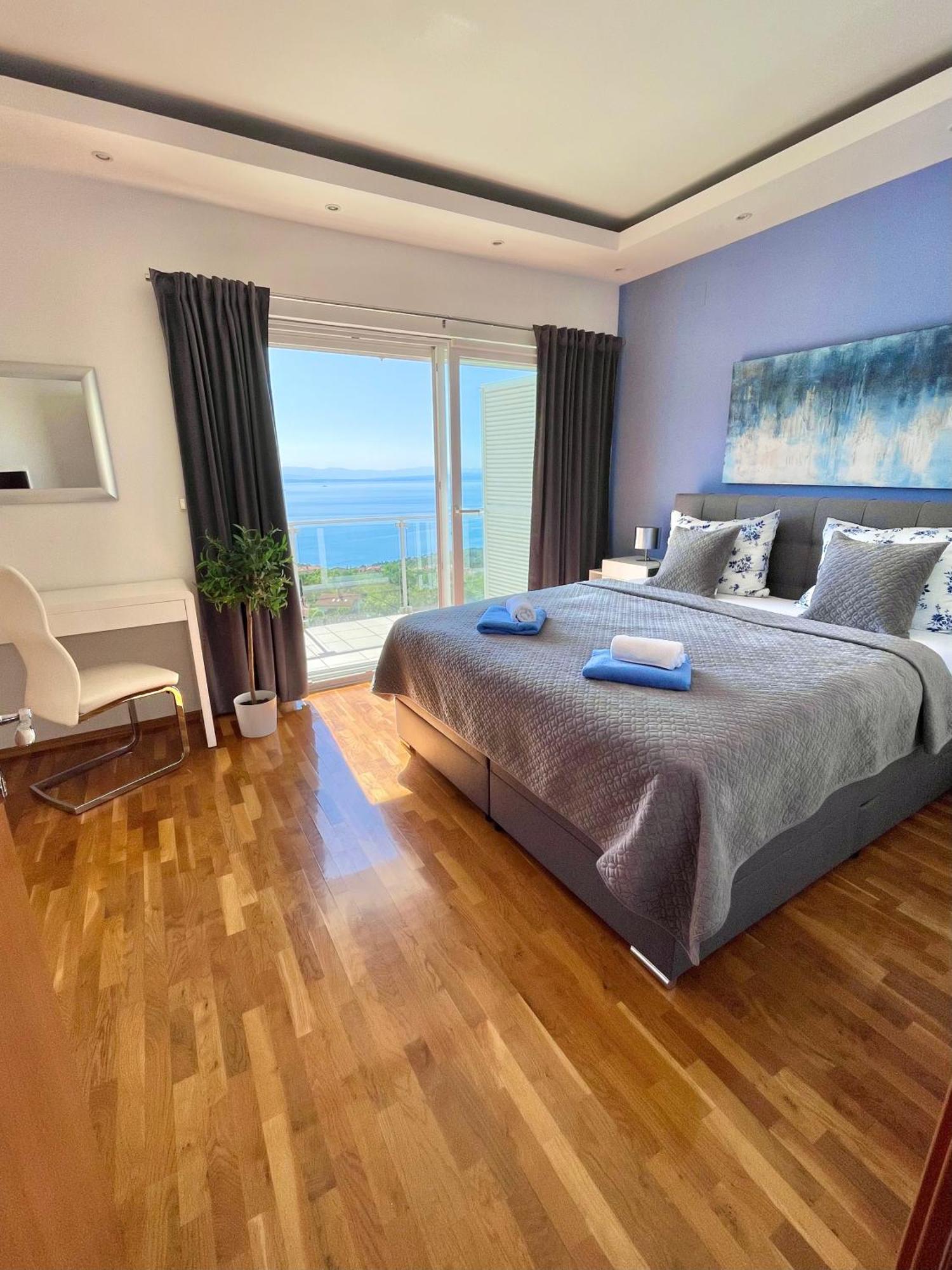 Luxury Villa Eternity - Marvelous Sea View - Box Spring Beds - Opatija-Poljane Экстерьер фото