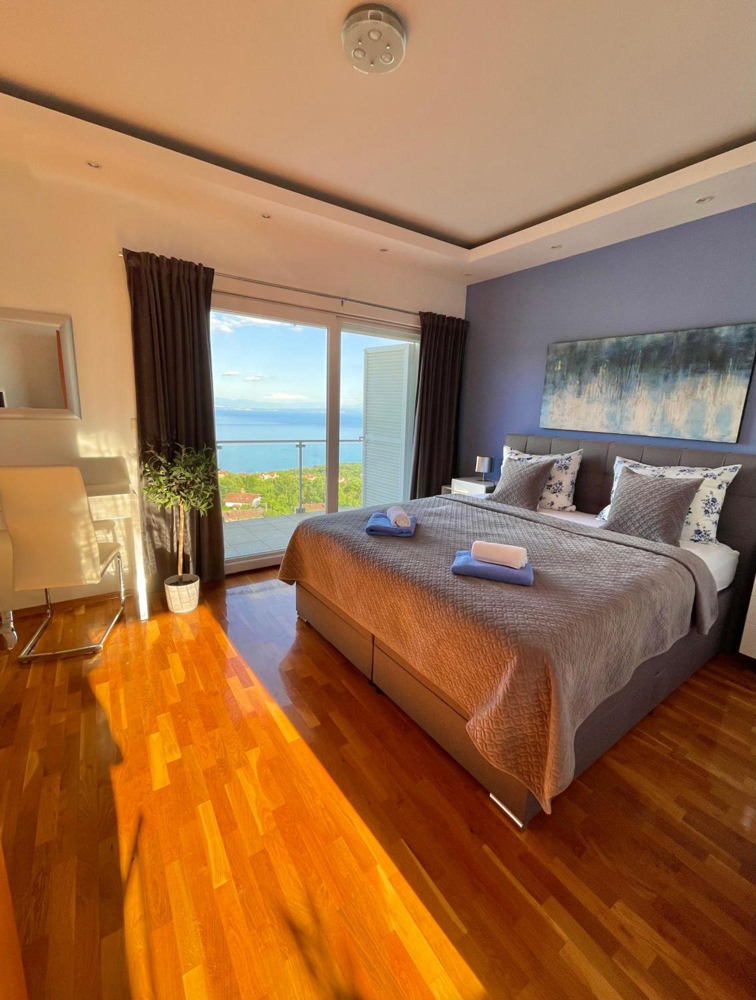 Luxury Villa Eternity - Marvelous Sea View - Box Spring Beds - Opatija-Poljane Экстерьер фото